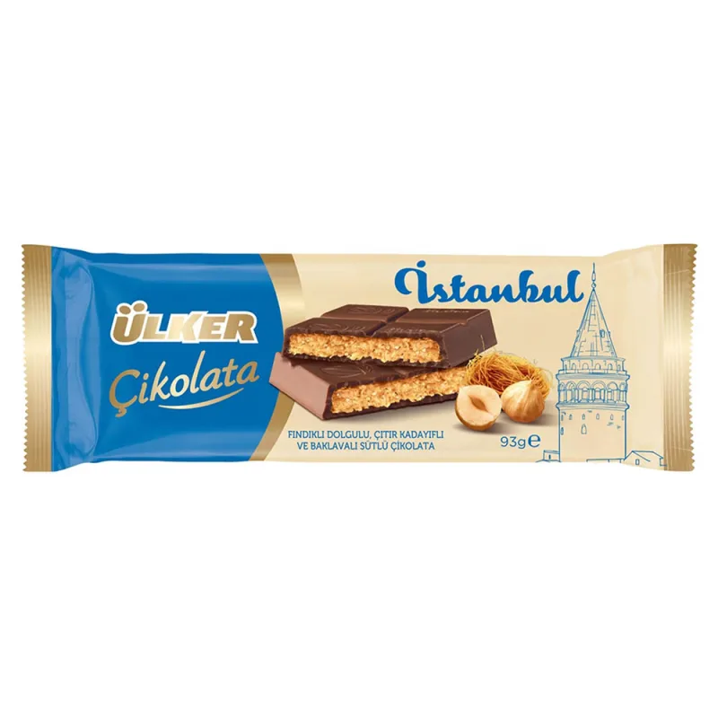 Ülker Istanbul Milk Chocolate 93g