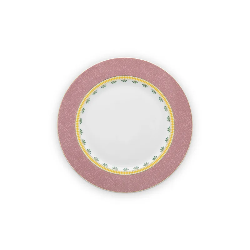 Pip Studio La Majorelle talíř Ø26,5cm, růžový