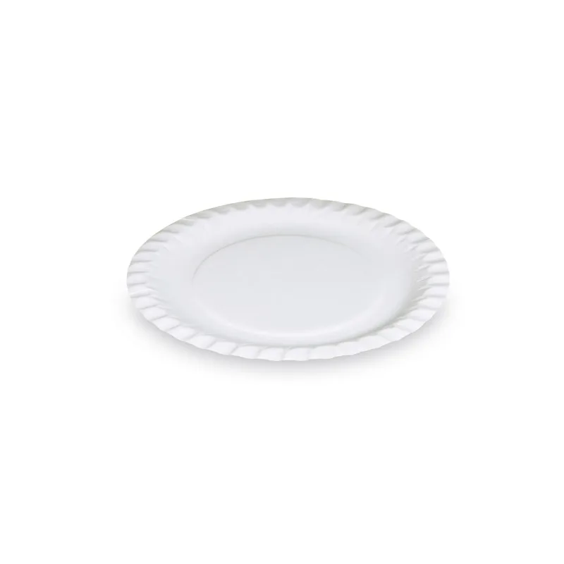 Papírové talíře mělké Ø 18 cm RECY [100 ks] (71418)