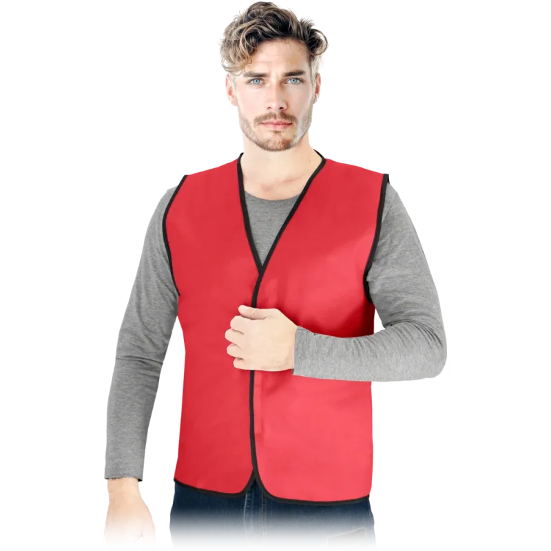 Reis KOS TONE Pánska vesta červená 5 Pack M-3XL