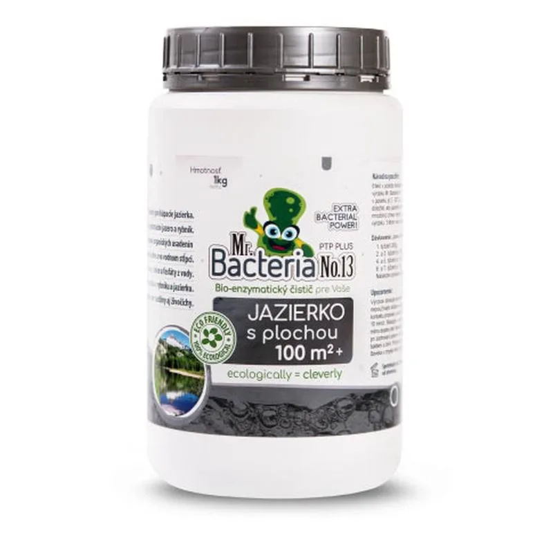 Aktivátor Mr.Bacteria No.13, pre jazierka s plochou 100m2+ , 1000 g