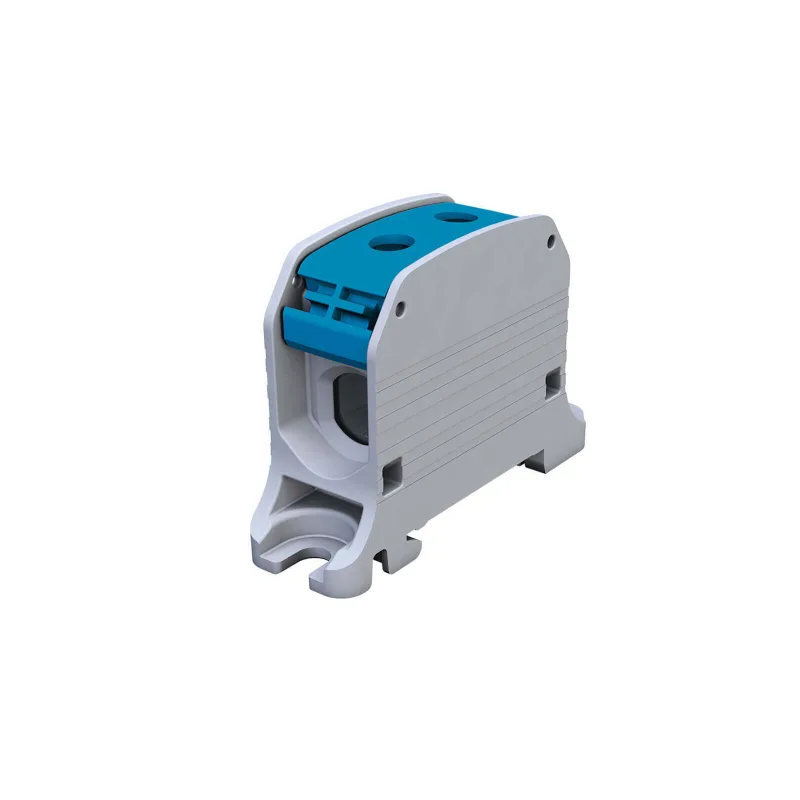 Univerzálna svorka SIMBLOCK STB 50 modrá Al/Cu 1x50mm2 jednopólová, 2 otvory