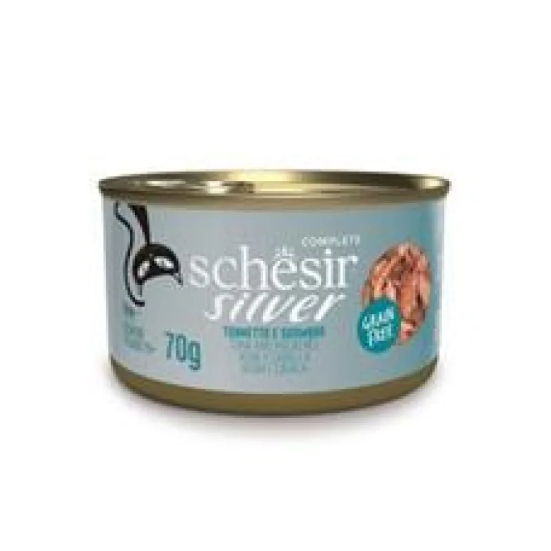 Schesir Cat konz. Senior Wholefood tuňák/makrela 70 g