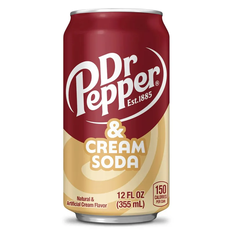 Dr Pepper Cream Soda 355ml