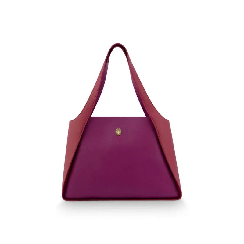 Pip Studio Filou velká kabelka přes rameno, fialová