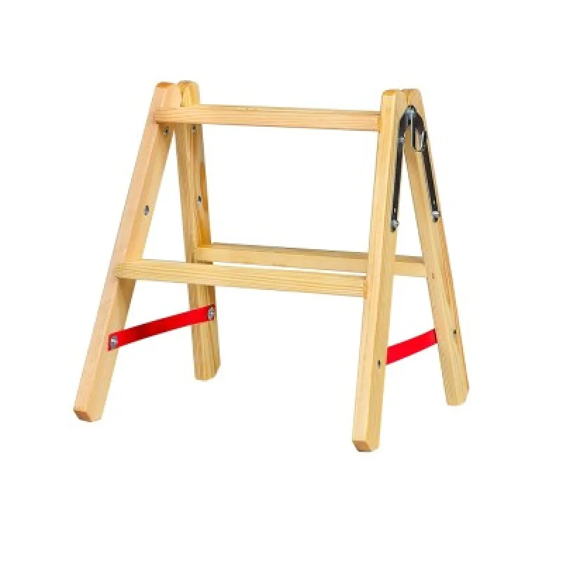 KASTOM DS2 Drevené skladacie schodíky 2X2 stupne, DS2