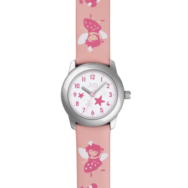 JVD Dětské dívčí náramkové hodinky s vílami JVD J7223.1