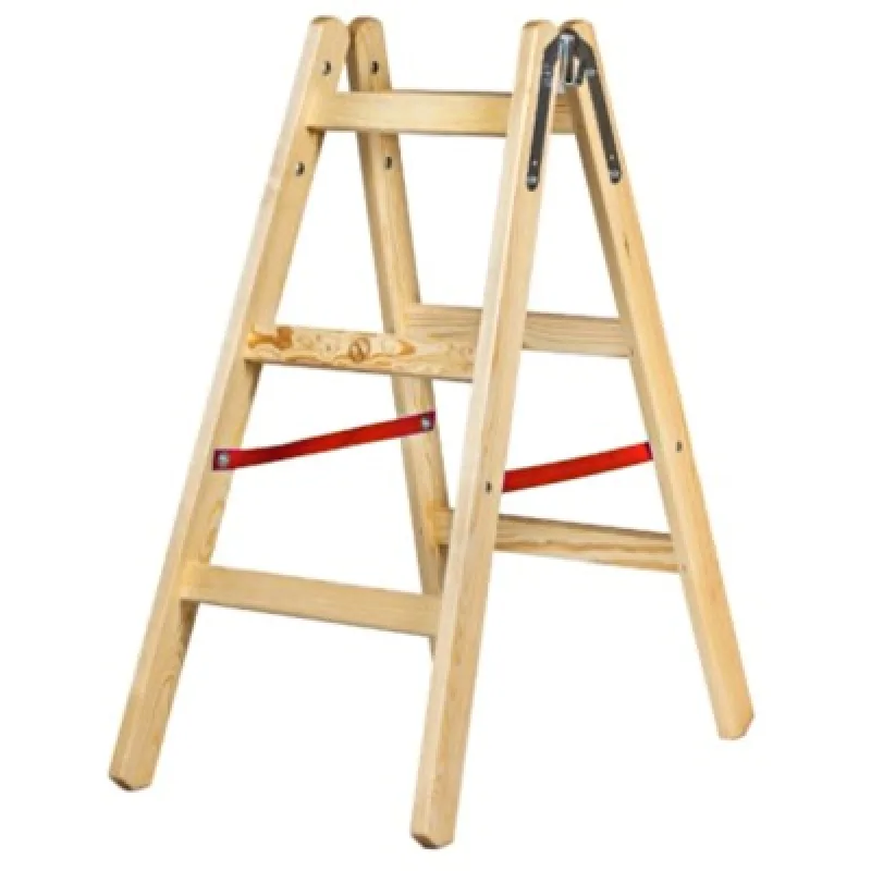 KASTOM DDS STANDARD Drevený rebrík 2X3 stupne DDS 3