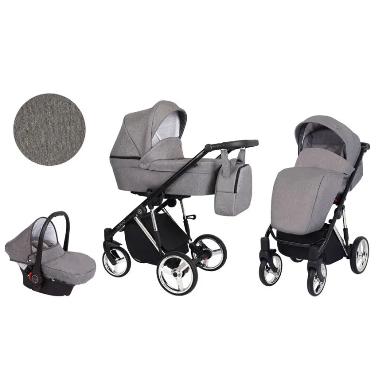 Kočík Kunert Molto Premium silver frame 3v1 - 02