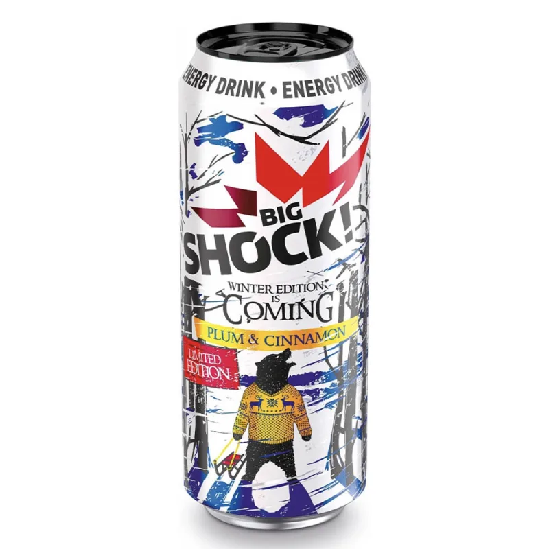Big Shock! Winter Edition Plum & Cinnamon 500ml
