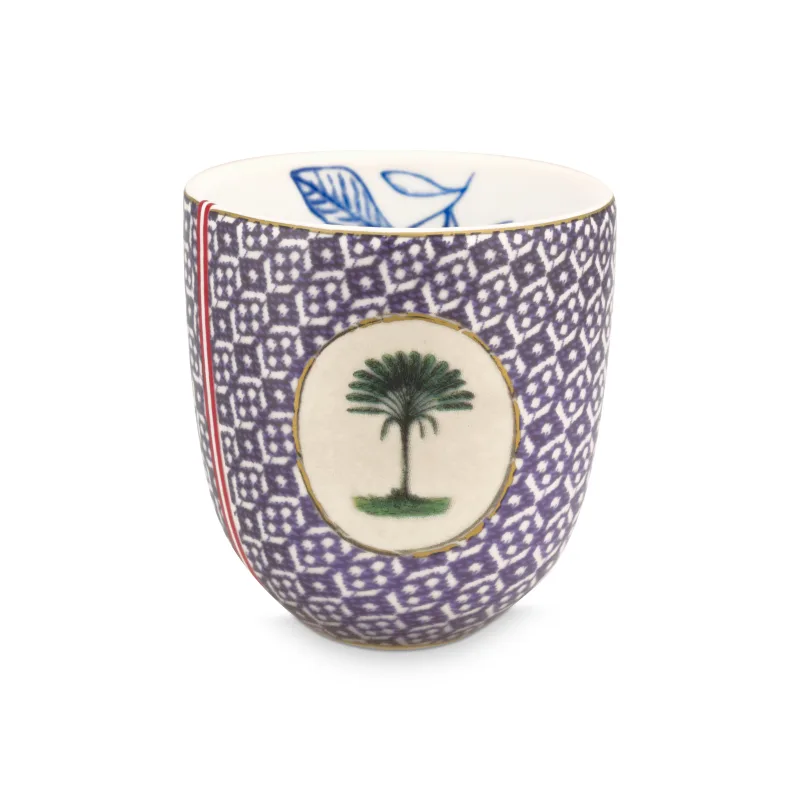 Pip Studio Heritage espresso hrneček 100ml, modrý