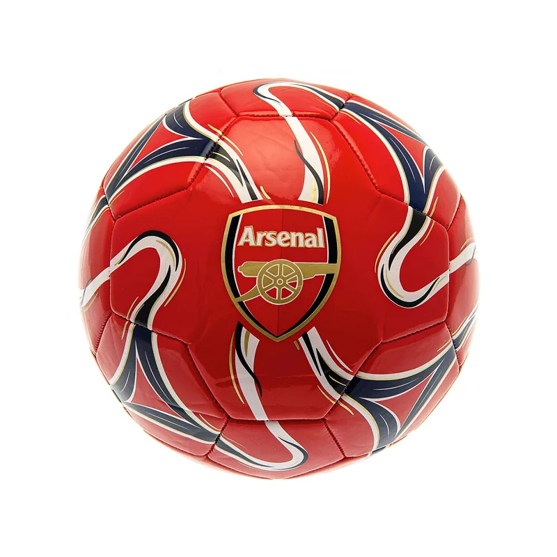 Arsenal futbalová lopta červená