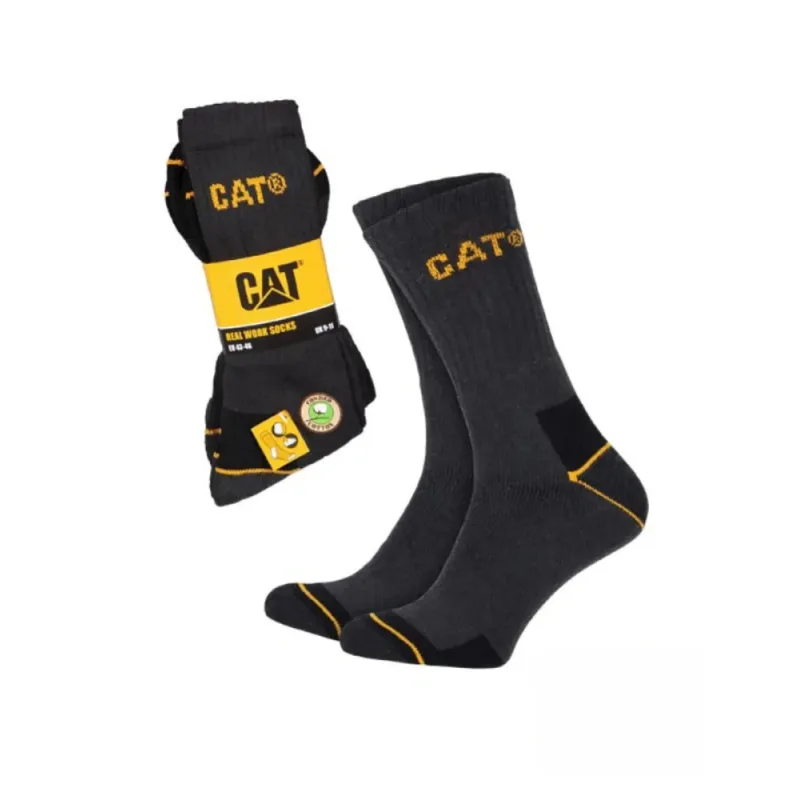 Cat Socks B 3 PACK čierne