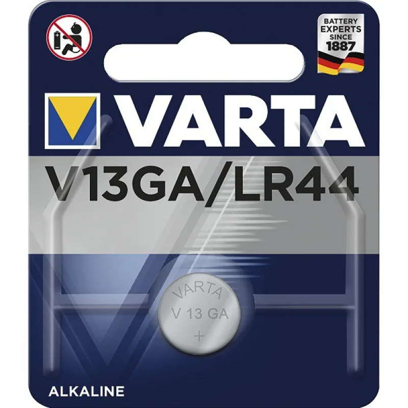 VARTA knoflíková baterie V 13 GA 1,5 Volt (1ks)