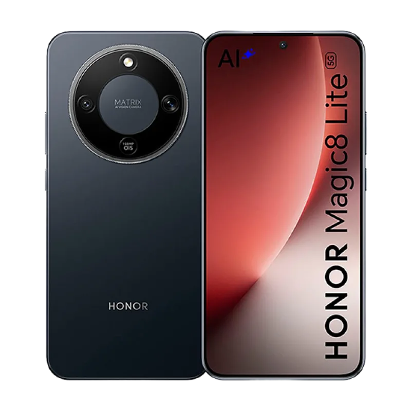Honor Magic8 Lite 5G Dual Sim 8GB RAM 256GB - Midnight Black