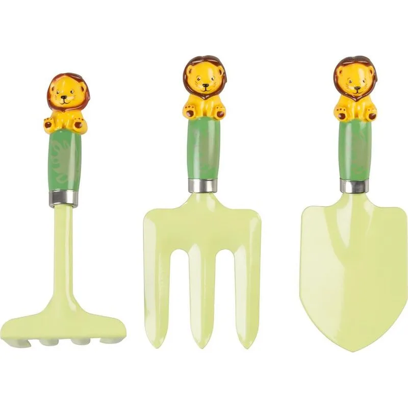 Sada náradia Strend Pro, záhradnícka, detská, 3-dielna, ABS + oceľ, lopatka hrable a vidly