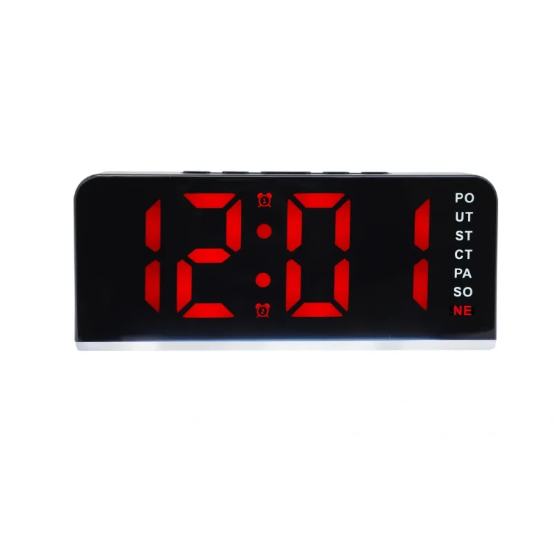 JVD Digitální budík do sítě s červenými číslicemi JVD SB8033.3