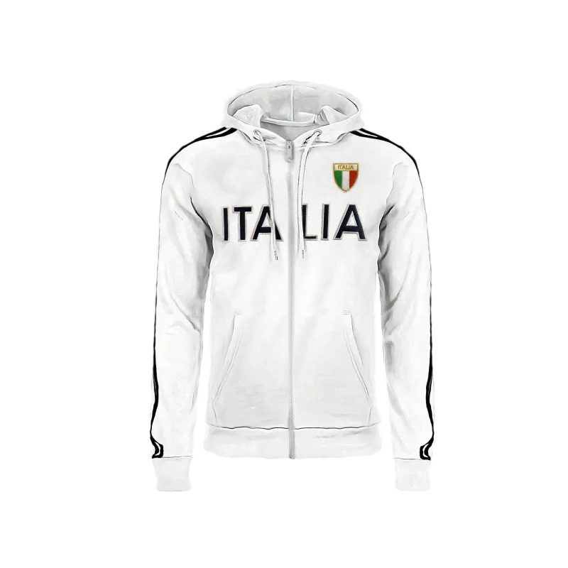 Taliansko mikina biela pánska