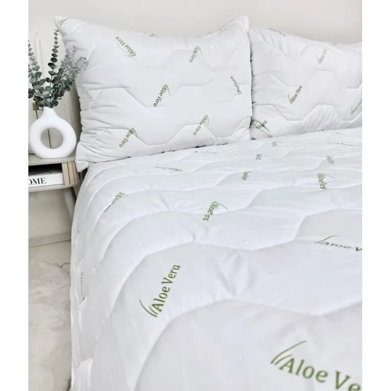 Hypoalergénny Letný set , Aloe Vera Green 140x200/70x90 cm