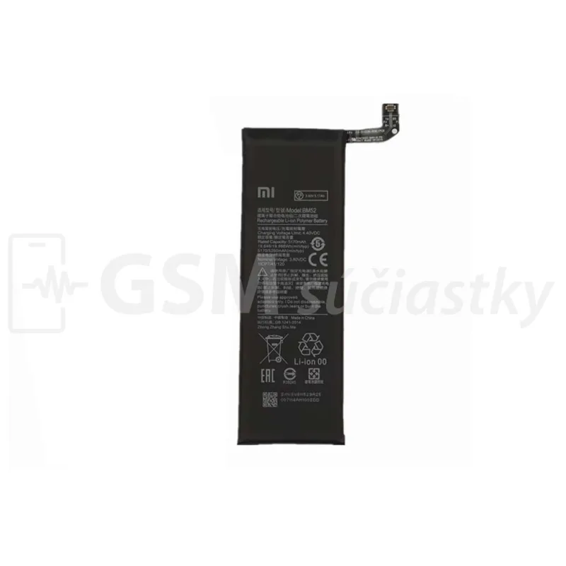 Bateria Xiaomi Mi Note 10, Mi Note 10 Pro, Mi Note 10 Lite - BM52