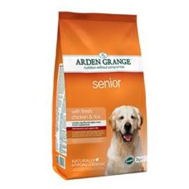 Arden Grange Dog Senior with fresh Chicken&Rice 12kg