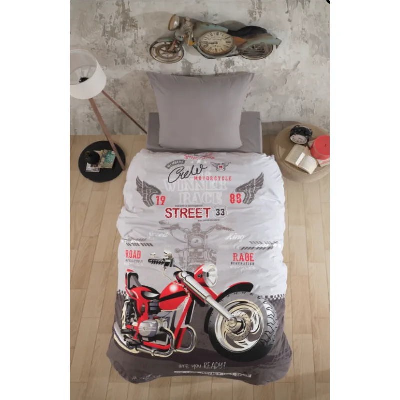 Posteľné obliečky pre mladých 140x200, 70x90cm Street King