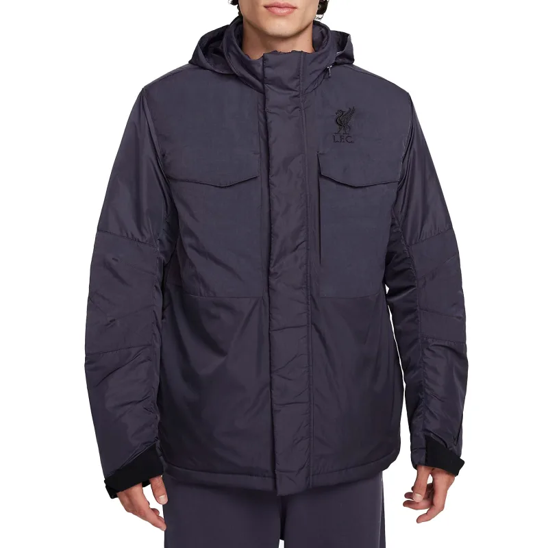 Nike Liverpool FC bunda tmavošedá pánska