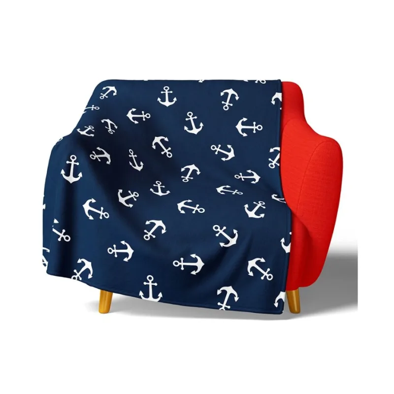 Mikroplyšová deka Kotvy 150x200 cm