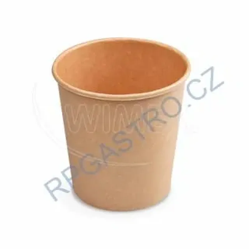 Papírové misky kulaté nepromastitelné kraft 750ml Ø115mm [50 ks](76976 - 1N,P8A)