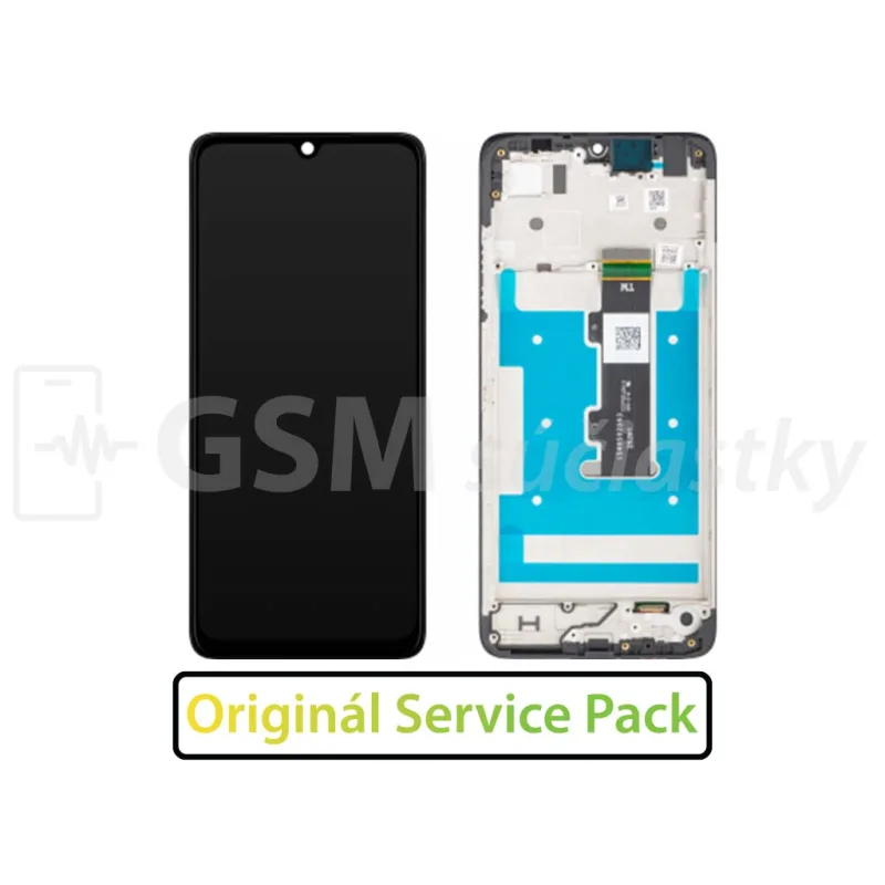 LCD displej + Dotykové sklo Motorola Moto G06 + Rám