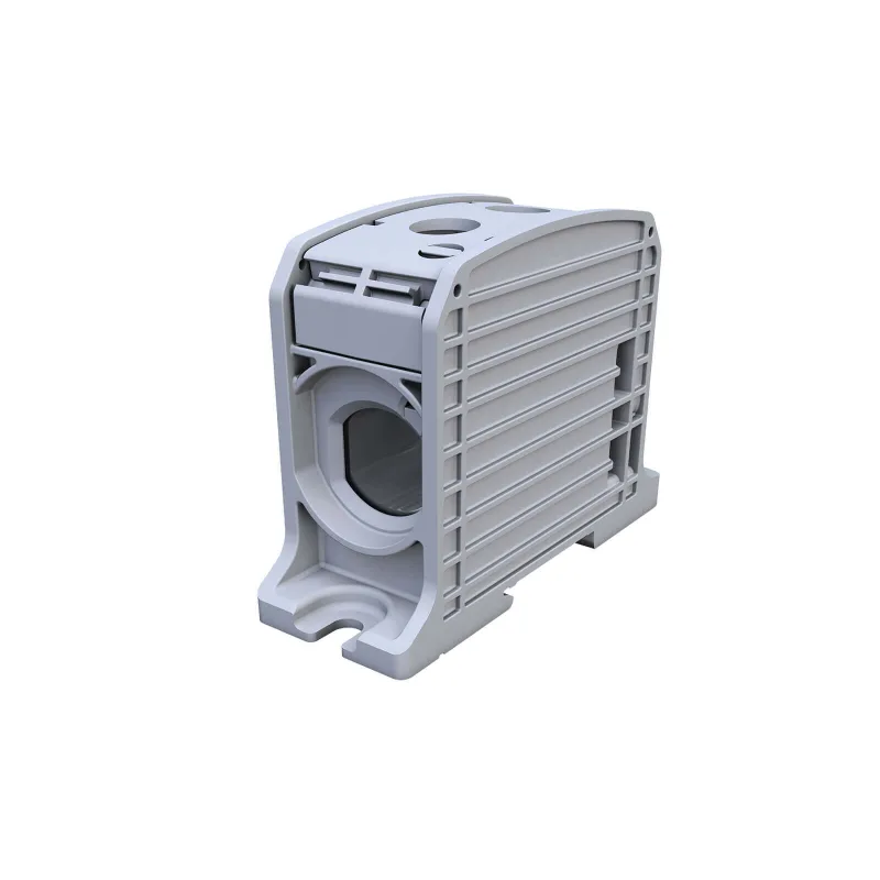 Univerzálna svorka SIMBLOCK STB 185 sivá Al/Cu 1x185mm2 jednopólová, 2 otvory