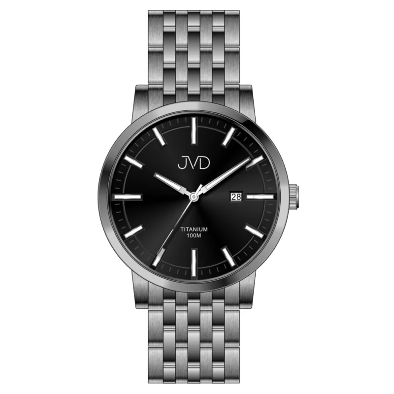 JVD Pánské titanové vodotěsné náramkové hodinky JVD JE2004.3 - 10ATM