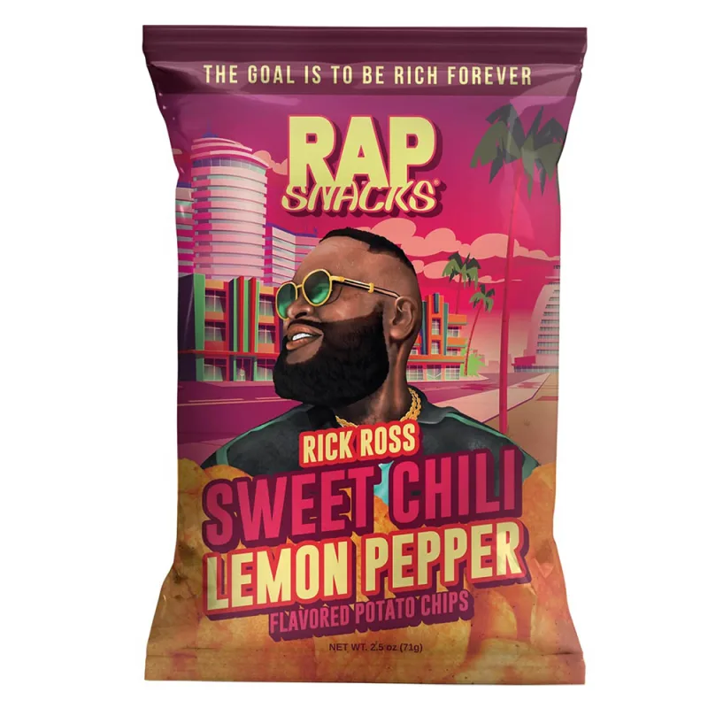 Rap Snacks Rick Ross Sweet Chili Lemon Pepper 71g