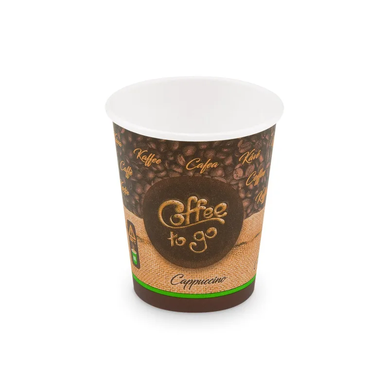 Papírový kelímek "Coffee to go" 280 ml, M (Ø 80 mm) [50 ks] (76628-1N,5N)