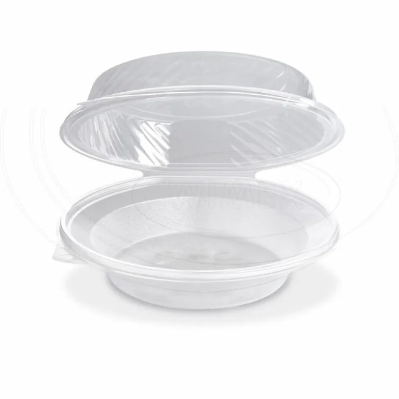 Salátová miska průhledná s víčkem 1700 ml (PP) [25 ks] (PP821)