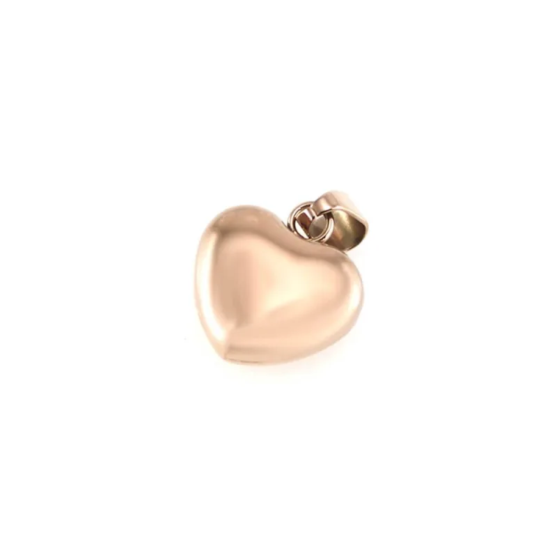MPM Přívěsek z chirurgické oceli Pendant 7536 - Rose Gold - Heart