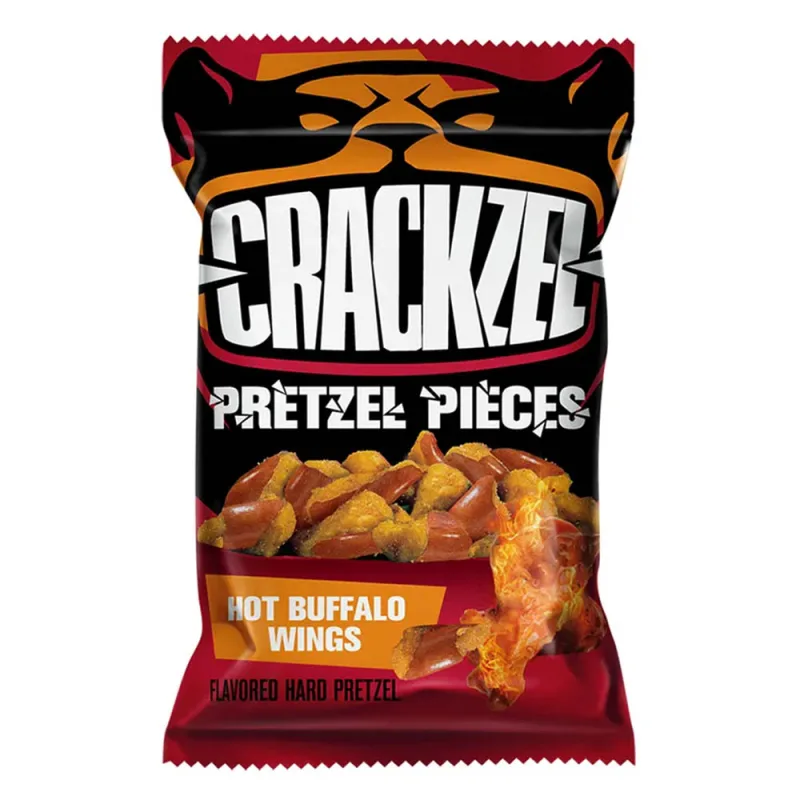 Crackzel Pretzel Pieces Hot Buffalo Wings 65g