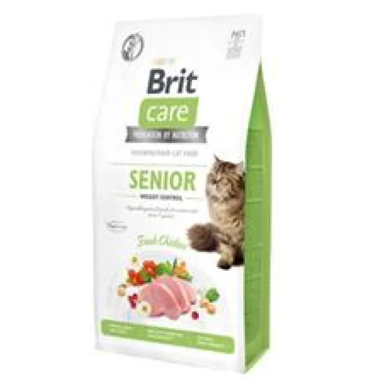 Brit Care Cat GF Senior Weight Control 2 kg