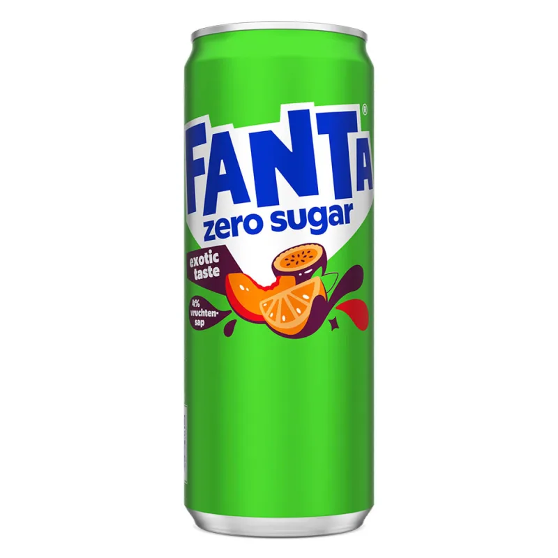 Fanta Exotic Zero Sugar 330ml
