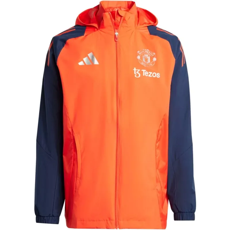 Adidas Manchester United bunda oranžová pánska