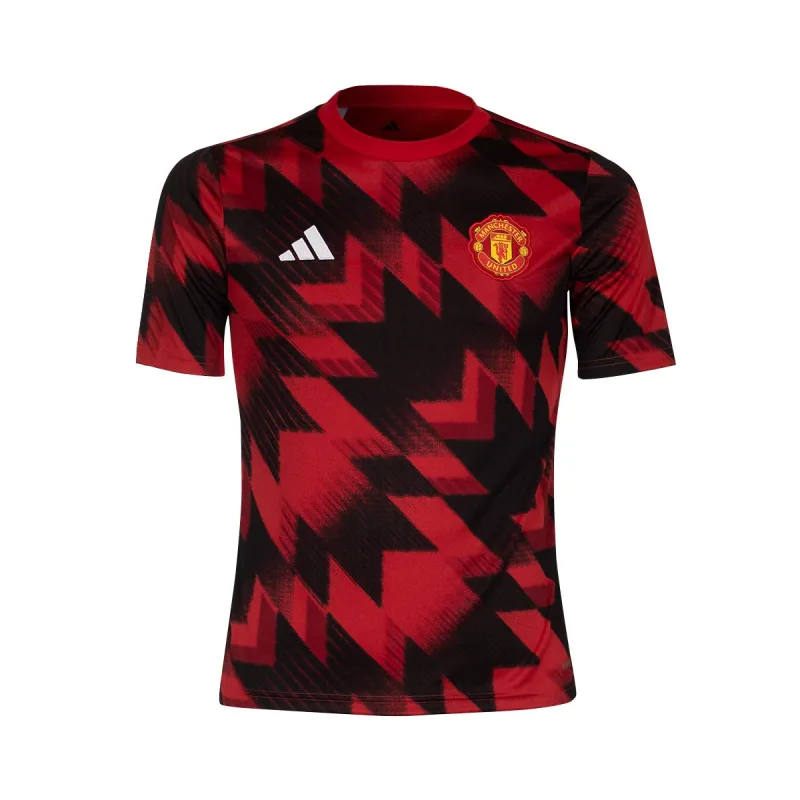 Adidas Manchester United predzápasový dres detský 2025-2026