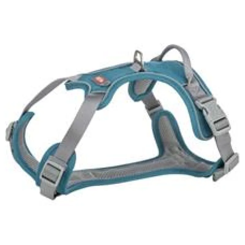 Postroj PREMIUM ACTIVE, petrolejová M-L: 60-75 cm/ 25 mm