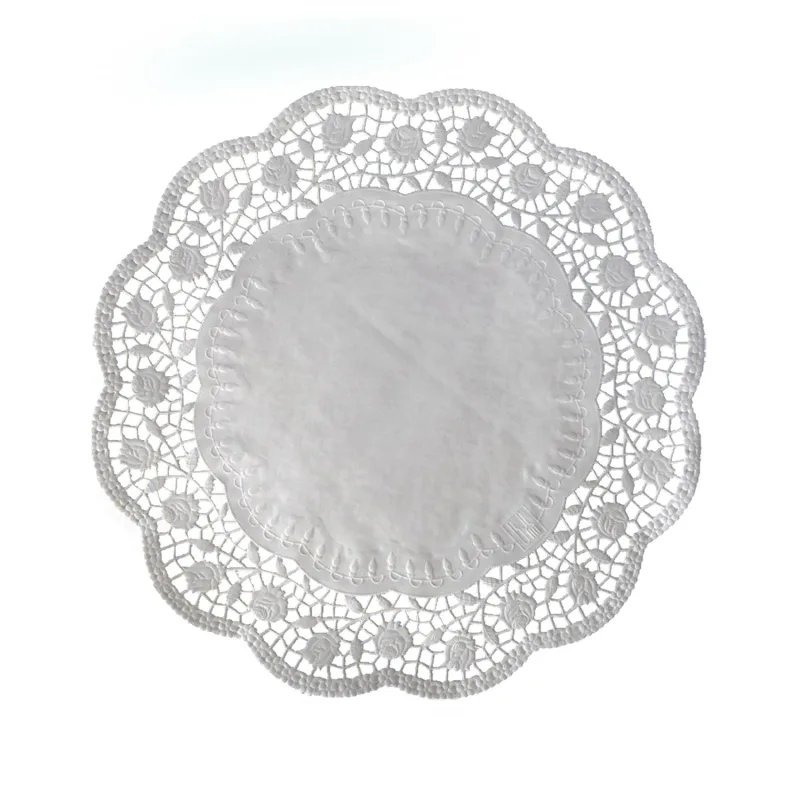 Dekorativní krajky kulaté Ø 32 cm [6 ks] (65433)