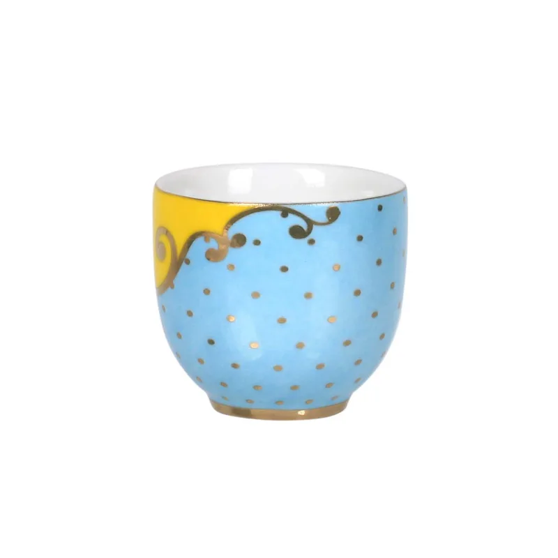 Pip Studio Royal Multi kalíšek na vajíčko, modrý