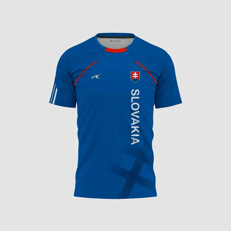 Futbalový dres Slovensko / Slovakia modrý detský - SKLADOM