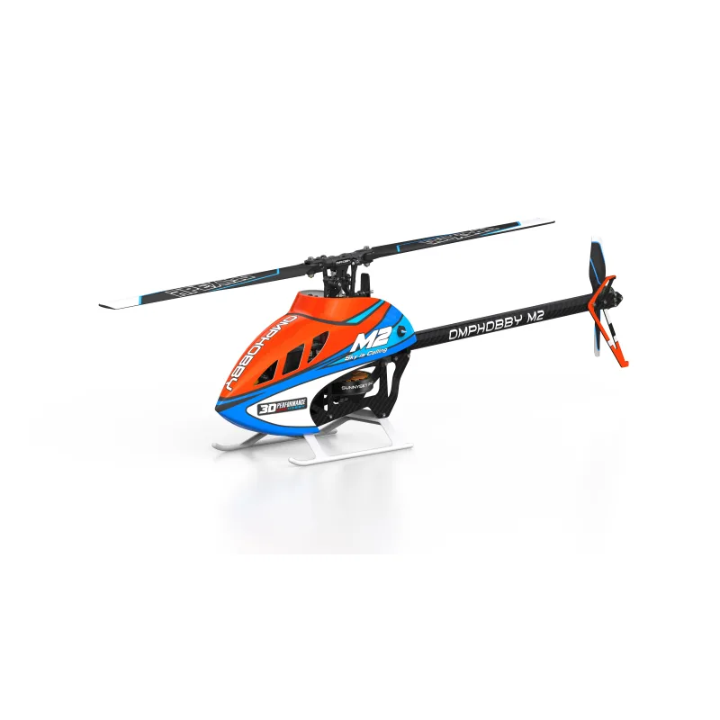 OMP 3D vrtulník M2 V3 PRO Heli-BNF Oranžová