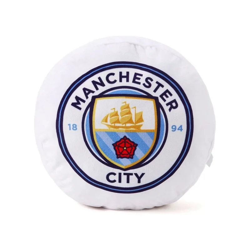 Manchester City vankúš 3D biely