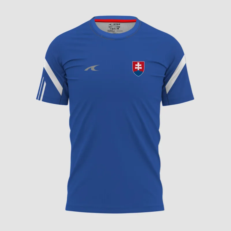 Slovensko Slovakia tréningové tričko modré pánske