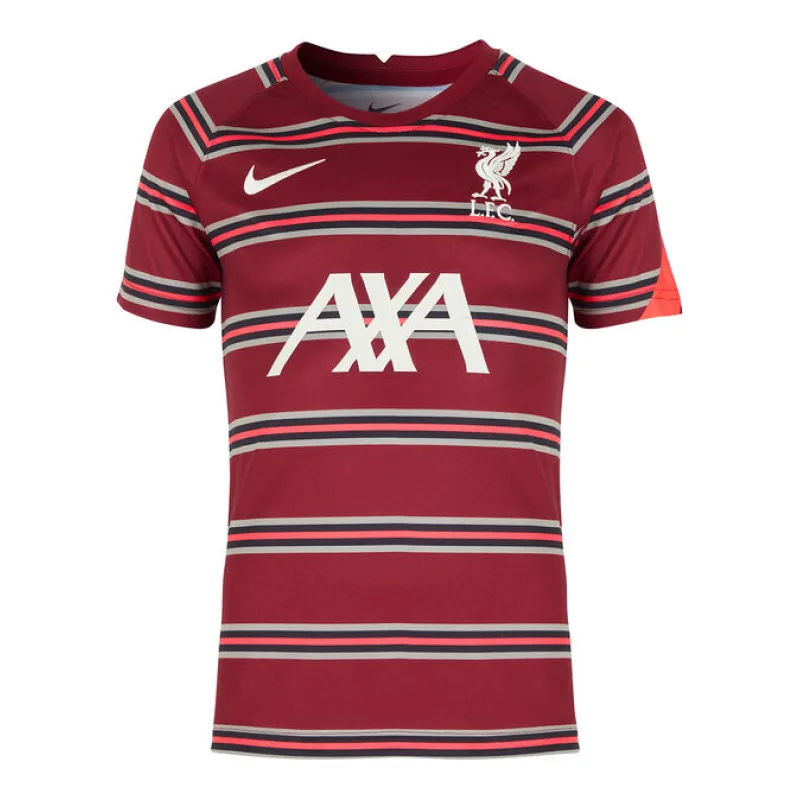 Nike Liverpool FC predzápasový dres červený detský 2021-2022