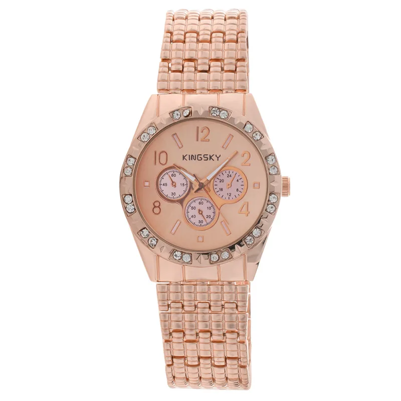 MPM Stylové dámské klasické hodinky KINGSKY Fine - F W03J.10751.F